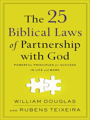 cover image of The 25 Biblical Laws of Partnership with God
